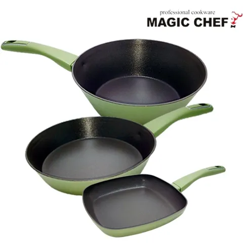 매직쉐프 쁘띠블랑 IH인덕션 후라이팬3종사각팬+28+28궁