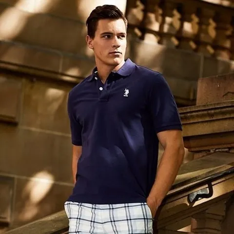 [U.S. POLO ASSN.] 여름 DOUBLE PQ SHIRT 단품 남성