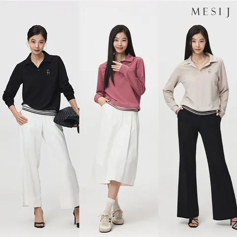 (베스트셀러) 메시제이 카라티 블라우스 3종
