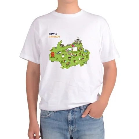 반팔티 광주관광지도 광주에서 가볼곳 광주는 처음이 (WFKMKOV)