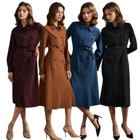 [런칭가 79,900원] 퀼팅 포켓 쥬얼 버튼 드레스 1종