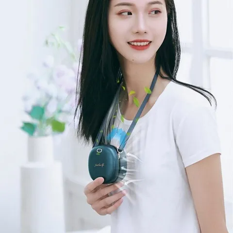 휴대용 미니 넥밴드 선풍기 탁상용 목걸이 핸디선풍기