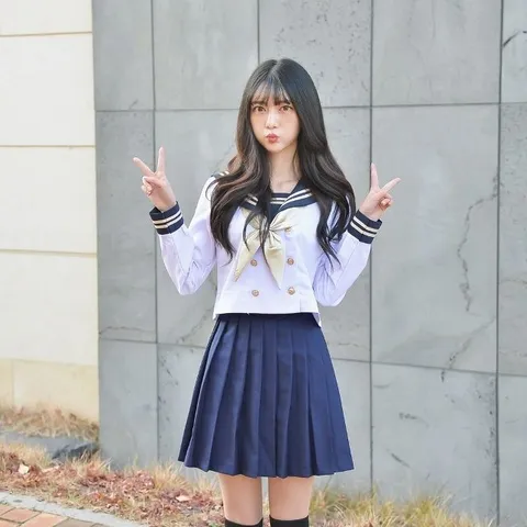 교복몰 교복코스프레 예쁜교복 교복세트 골드마린 (WFK9XQE)