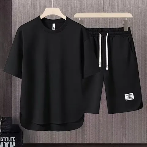 남성 3컬러 이지쿨 여름 데일리 반팔 반바지 세트 (WFHYAI3)