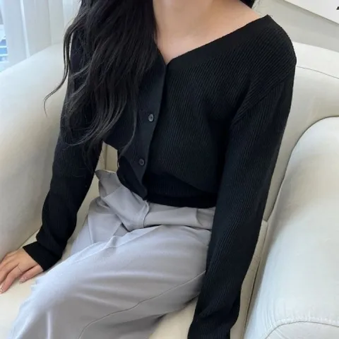 여성가디건 여름가디건 얇은가디건 가을가디건 스 (WFKL1DD)