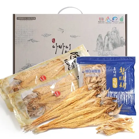 용대리 황태포 10미 선물세트 45cm내외