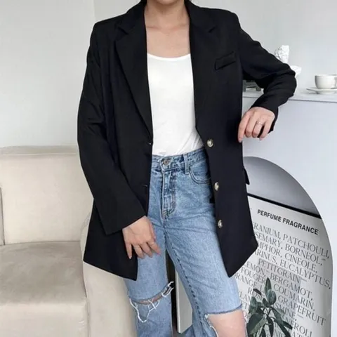 베이직 인기 여성 롱자켓 3컬러 1P 출퇴근 하객 오피 (WFGTTTB)