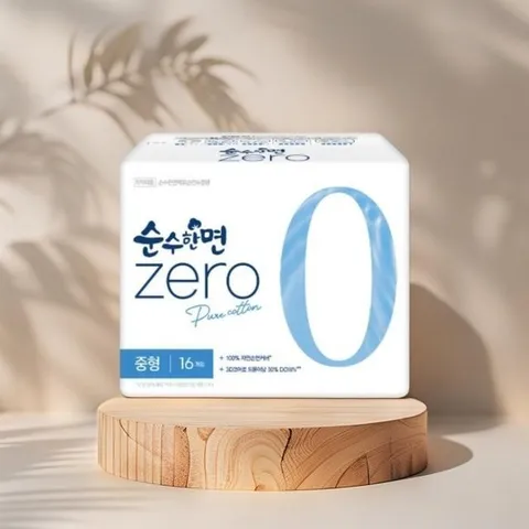 깨끗한나라 순수한면 제로(ZERO) 울트라 중형 16개 6팩