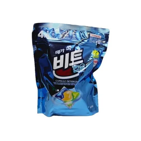 [비트] 비트 때가 쏙 캡슐세제 일반 드럼 겸용 42개입 1개 /SJ