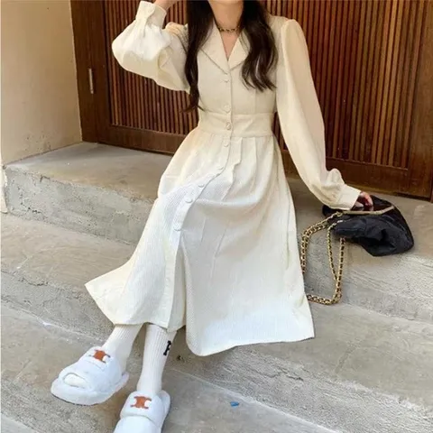 봄 데일리 여자 나들이 스타일 룩 주말 외출 (WFH75EC)