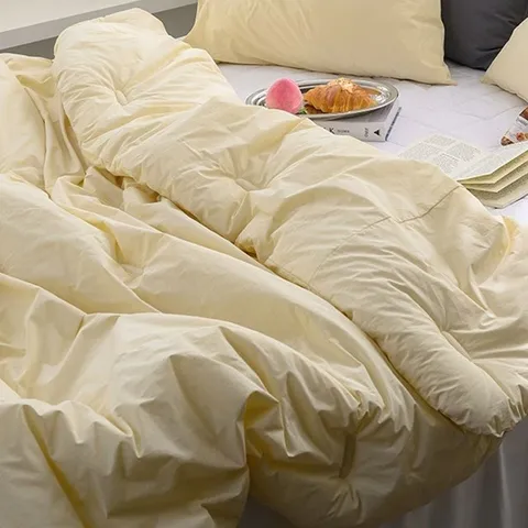60수 이불 옐로우 SS 고밀도 슈퍼싱글 차렵이불 (WFILUC5)