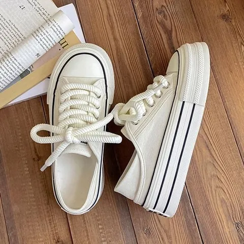 레이디 컬러2종 굵은끈힐업 양방향 시그니처 스트릿슈즈 (WFLKNKF)