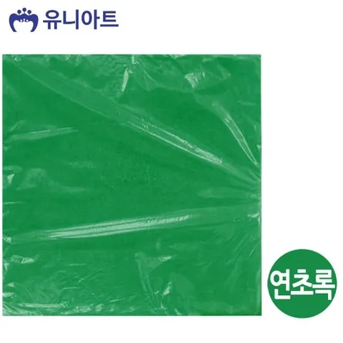 부직포 연초록 공작 10매입 4절 24번 (WFJKFJF)