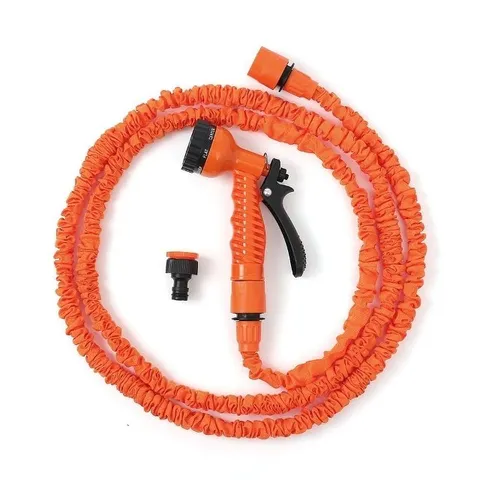 고품질 고압분사기 매직호스 늘어나는호스 7.5M 레드 잔디 세차 (WAC699A)