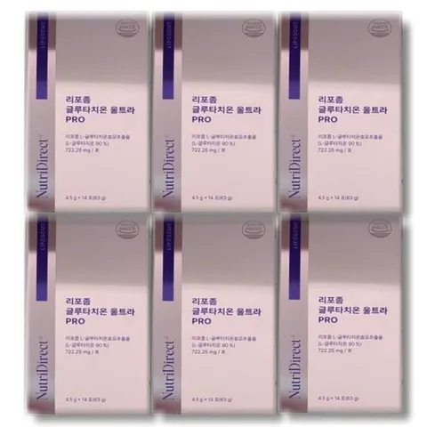 [건강식품] 셀티바 리포좀 글루타치온 울트라 PRO 6박스