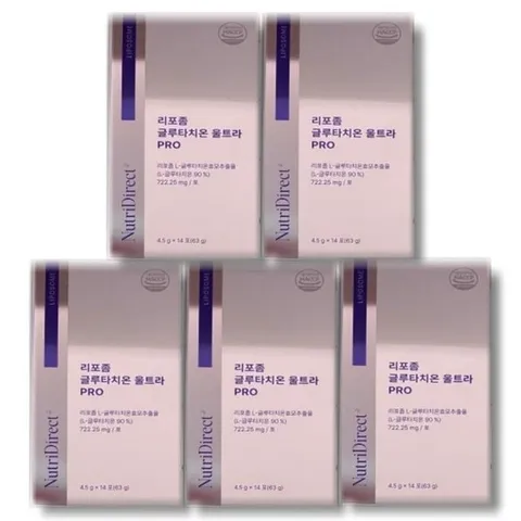 [건강식품] 셀티바 리포좀 글루타치온 울트라 PRO 5박스