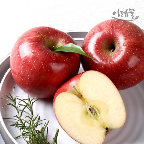 [이레뜰] 꿀맛사과 5kg 18과내외 x 2박스