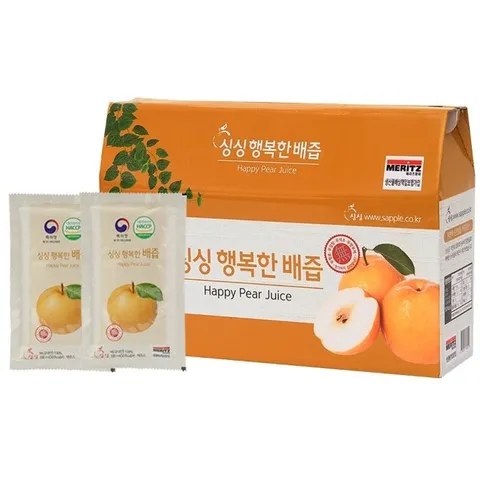 싱싱 행복한 배즙 100ml x 30포 (1박스)