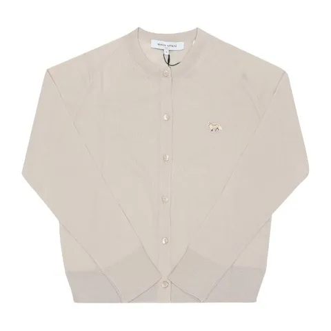 메종키츠네 가디건 MW00507KT1036 0134 베이비 폭스 패치 여성가디건