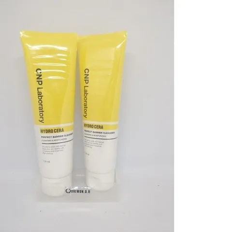 [CNP 차앤박] 차앤박 씨앤피 하이드로 세라 퍼펙트 베리어 클렌져 120ml x2