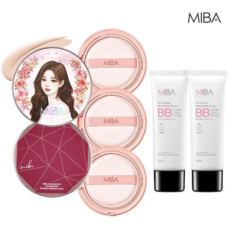 [미바] 왕쿠션 시즌3(본품2+리필3+비비2)