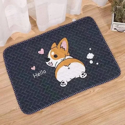 빨아쓰는 2종세트 순면 발매트 욕실 주방 화장실 강아지 발판 러그 다용도매트