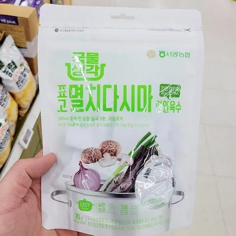 국물생각 표고 멸치다시마 한알육수 깊은 멸치맛 3.5g x 20개  mP00371390