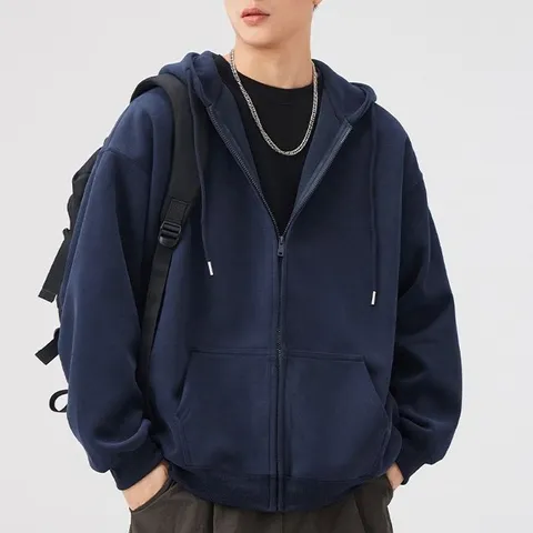 후드 3컬러 집업 데일리 기모후드집업 얇은 남성 기모 (WFJ8Q4Z)