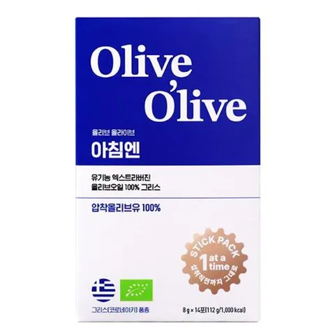 올리브올라이브 유기농 엑스트라버진 올리브오일 그리스 1박스
