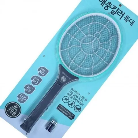 전기 모기채 전등 파리채 빅사이즈 구형 파리패 (WFI8C7O)