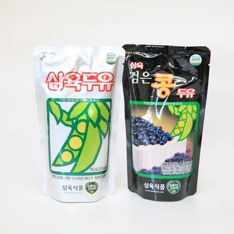 삼육두유 파우치 2종세트 190ml 오리지널 20팩 검은콩 20팩 총40팩