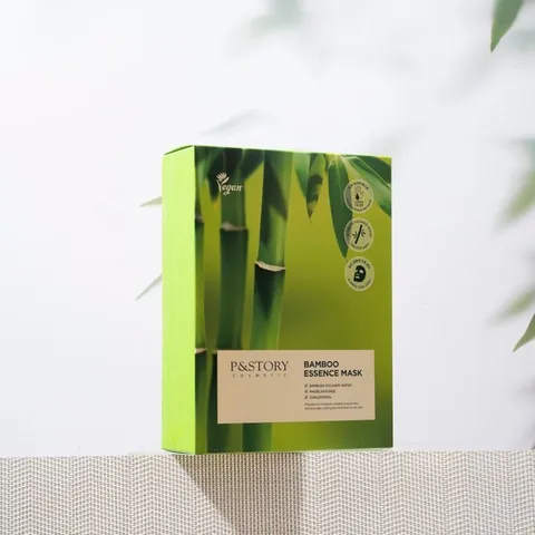 [피앤스토리]대나무 에센스 마스크10매/비건마스크,면세점마스크
