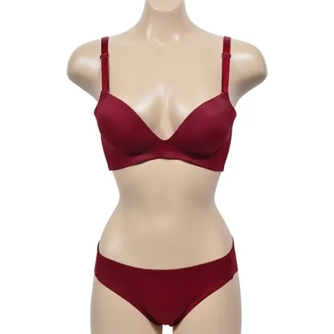 [볼리쉬]노와이어 누디 AB컵 브라팬티세트