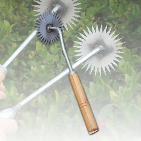 텃밭 제초기 잔뿌리 잡초 갈퀴 농기구 호미 (WFK5XF8)