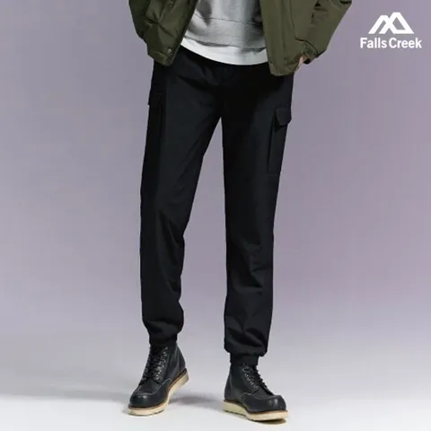 폴스크릭 남성 융기모 패딩 조거 팬츠