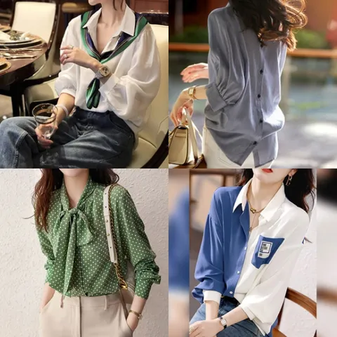 [무드무드] 봄신상/블라우스/셔츠/티셔츠/니트/상의 모음전 (택1)