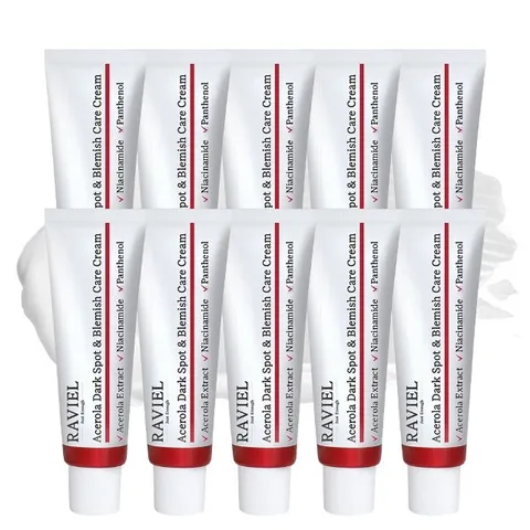 [파격특가]3일 기미 개선 임상완료!아세로라 잡티/기미 케어 크림10ml 10개