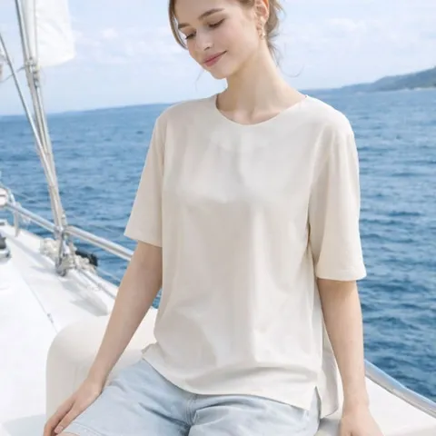 에스연 D21 25 S/S 반전 티블라우스 6종