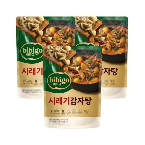 비비고 감자탕 460g x3개