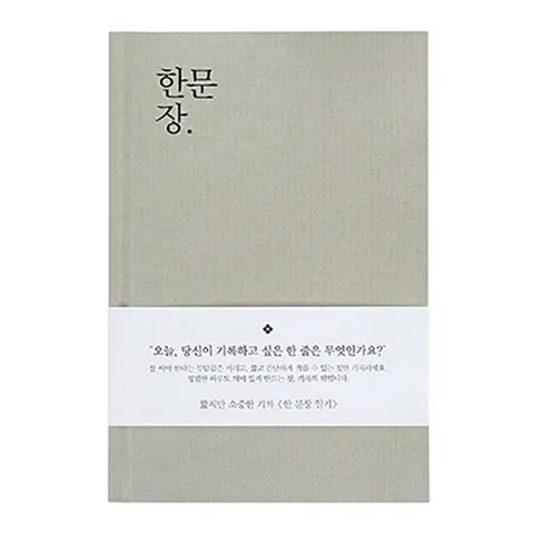 밍크 일기장 1년용 다이어리 한줄 기록장 개인 일기 노트 (WFJJEJ9)