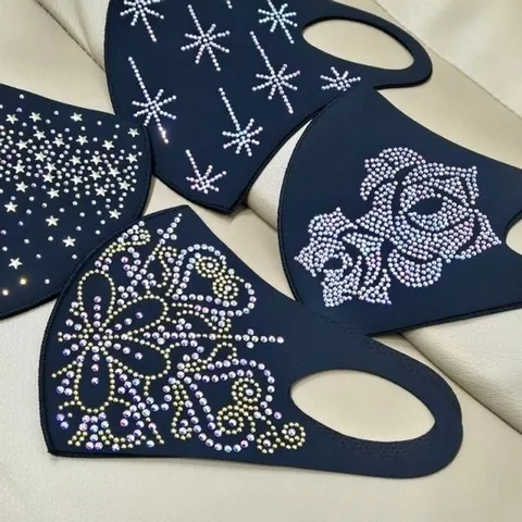 큐빅펄 마스크 패션 블링 네오프렌 국산 여자 데일리 (WFIKPZG)