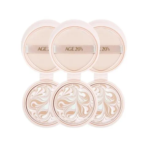 [애경] 에이지투웨니스 에센스 커버 팩트 플로라 14g  리필 x 3개