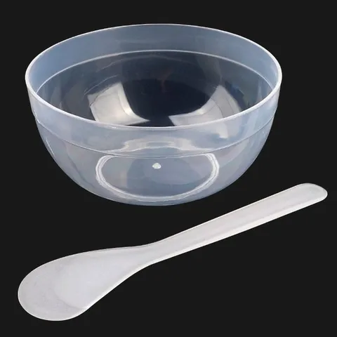 미용 재료 반죽 용기 투명 혼합 염색 미용팩 머드팩 (WFGDZMP)