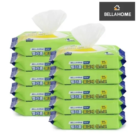 [벨라홈] 물걸레 청소포 10팩(CN8272)