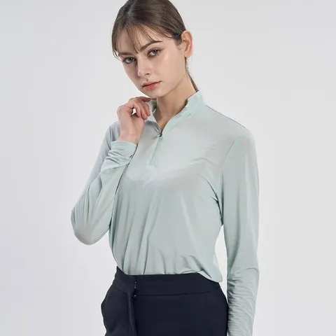 BFL 여성 기능성 냉감 집업 긴팔 티셔츠