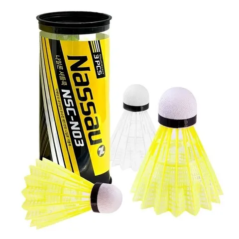 배드민턴셔틀콕 셔틀콕 나일론 N03 옐로우.화이트 (WFJR1CO)