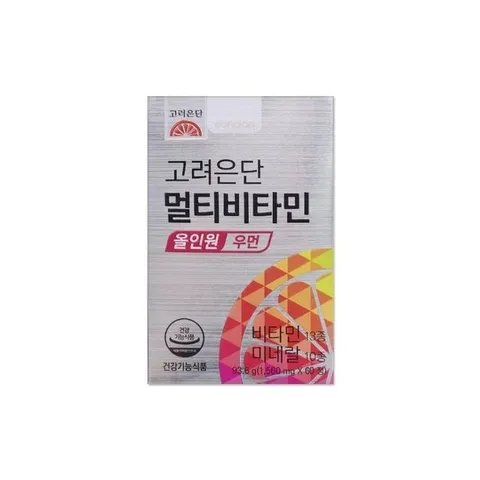 고려은단 멀티비타민 올인원 우먼 1560mg 60정/mjc