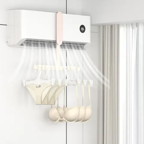 벽걸이에어컨 휴대용 접이식 걸이식 에어컨 건조대 여 (WFHYRSO)