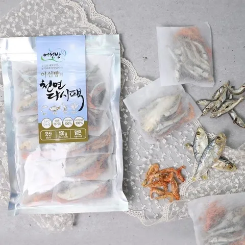 [어선방] 프리미엄 천연다시팩 10개입 x 2팩 /개당 15g