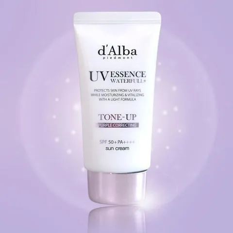 달바 워터풀 퍼플 톤업 선크림 비건 물광 50ml x 1개